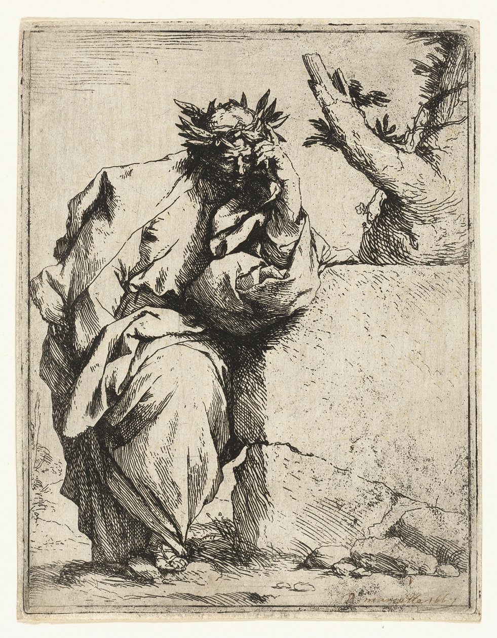 Le poète - Jusepe de Ribera