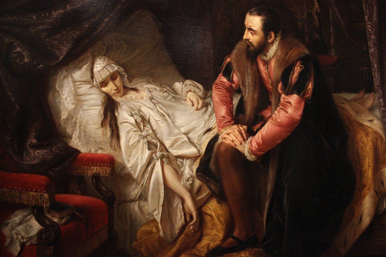La mort de Barbara Radziwiłł - Józef Simmler