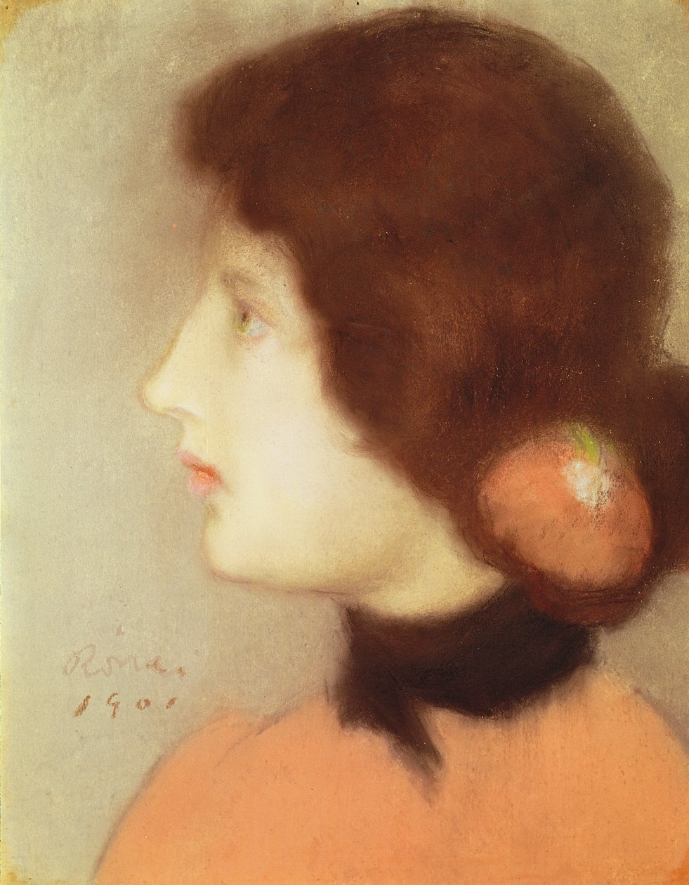 Cléo de Mérode, 1901 - József Rippl Rónai