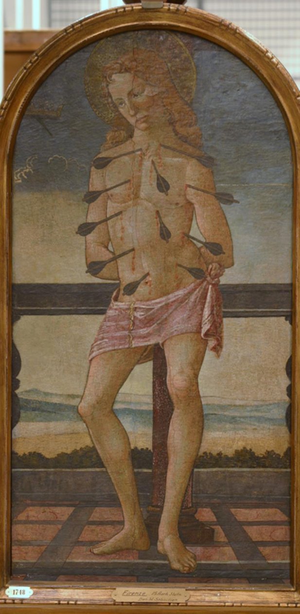 Saint Sébastien - KMS 1748 Ubekendt