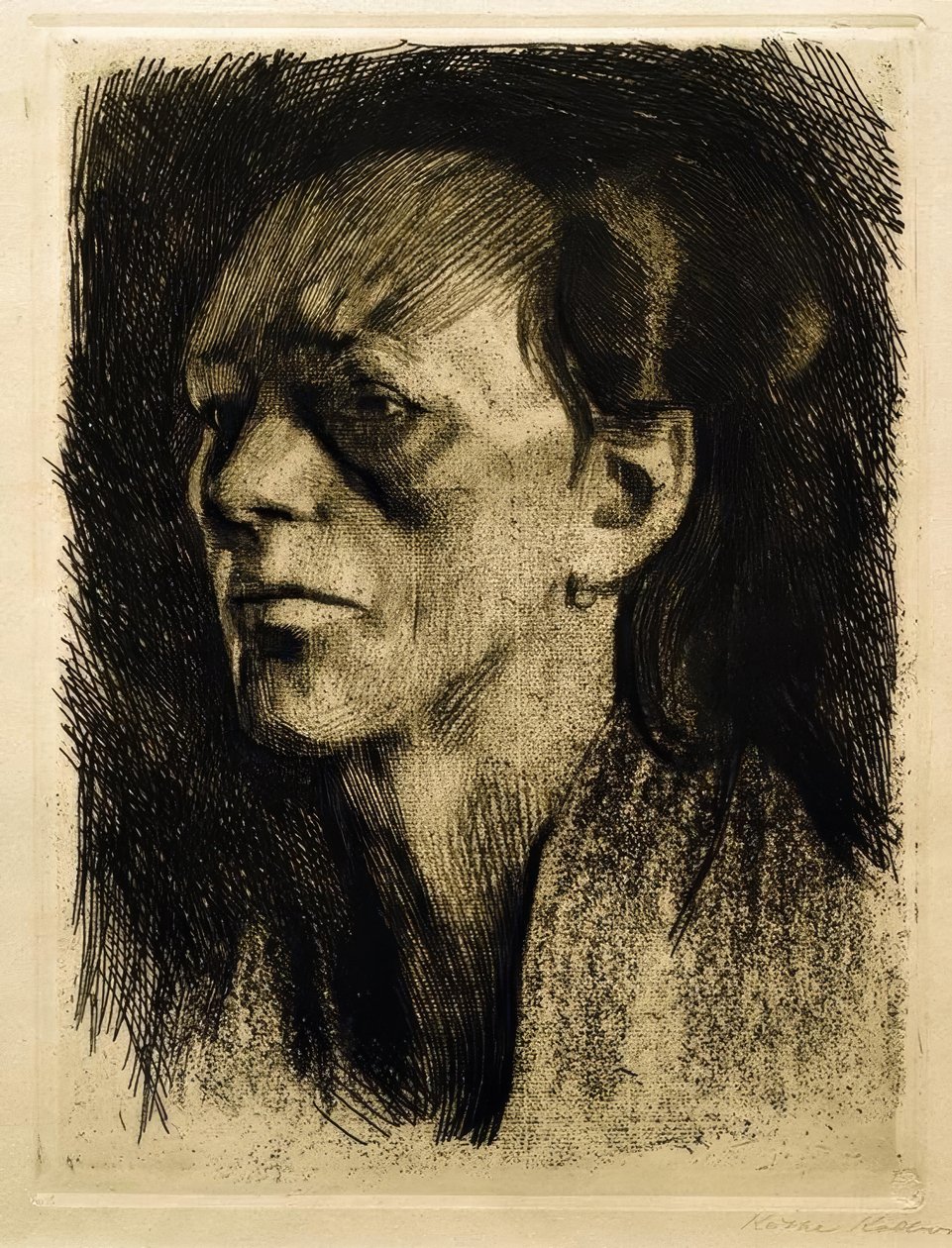 Femme ouvrière (avec la boucle d