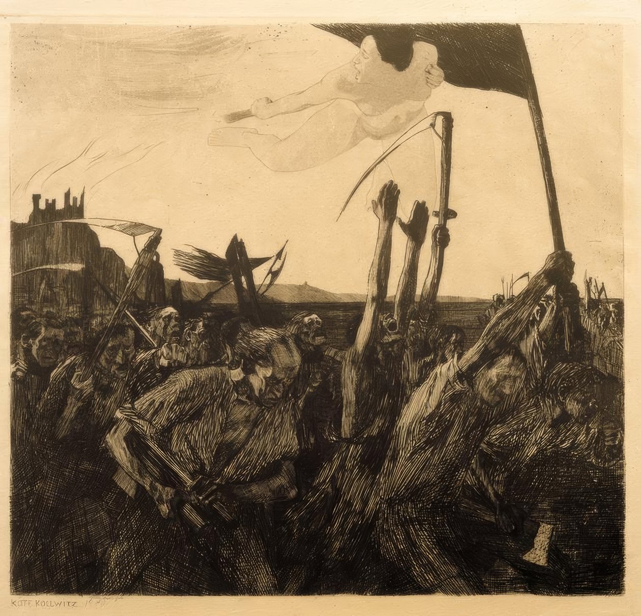 Émeute - Käthe Kollwitz
