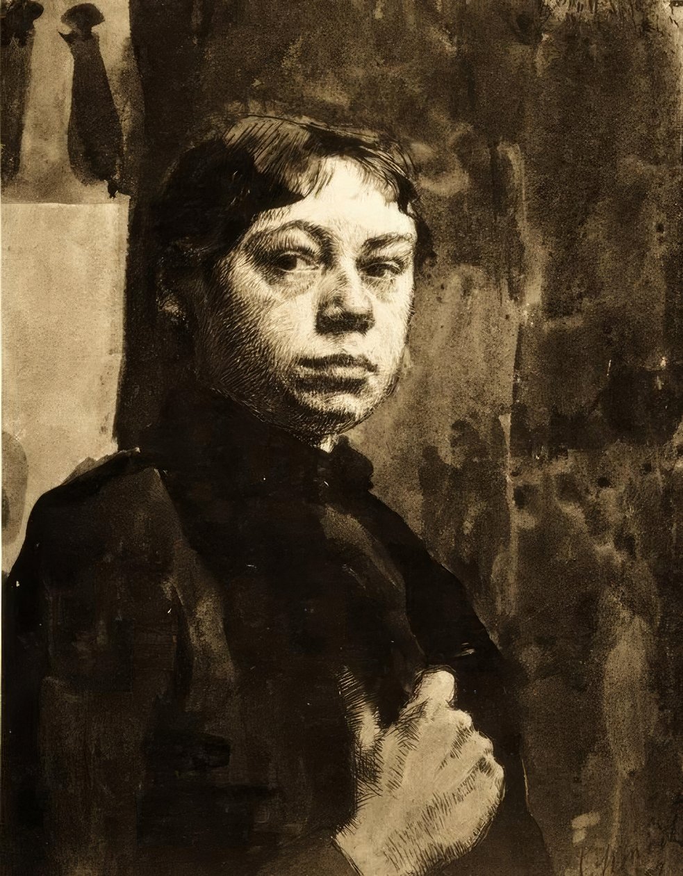 Autoportrait - Käthe Kollwitz