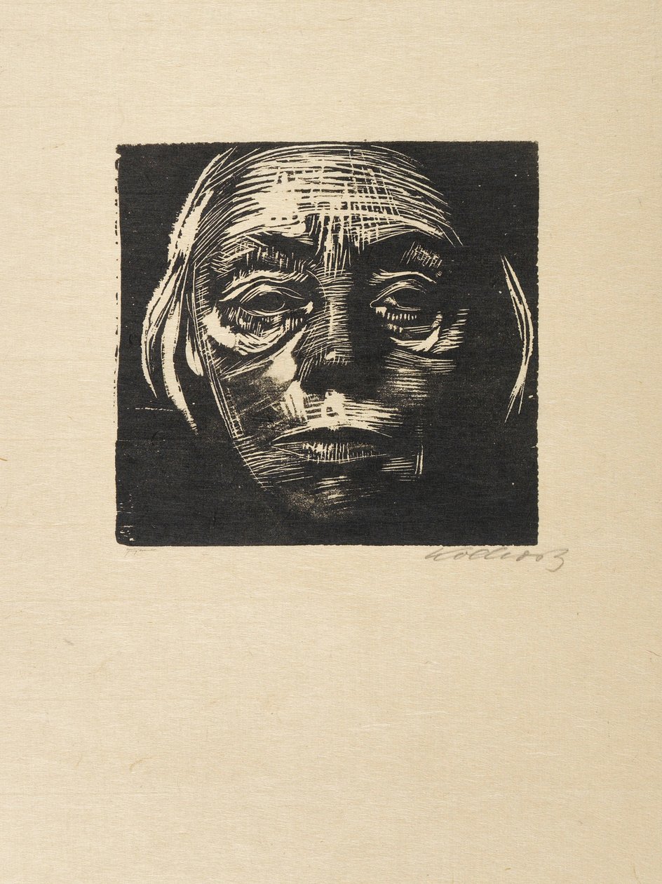 Autoportrait, 1923 - Käthe Kollwitz