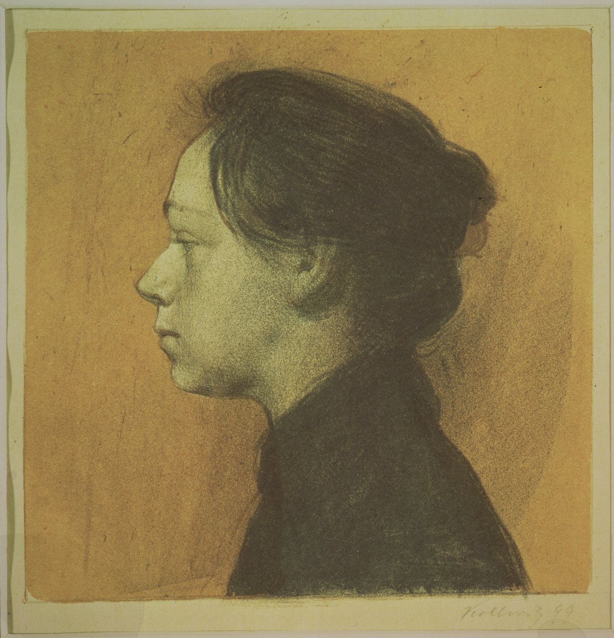 Autoportrait, 1899 - Käthe Kollwitz