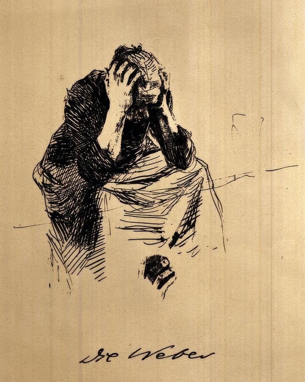 Femme en deuil - Käthe Kollwitz