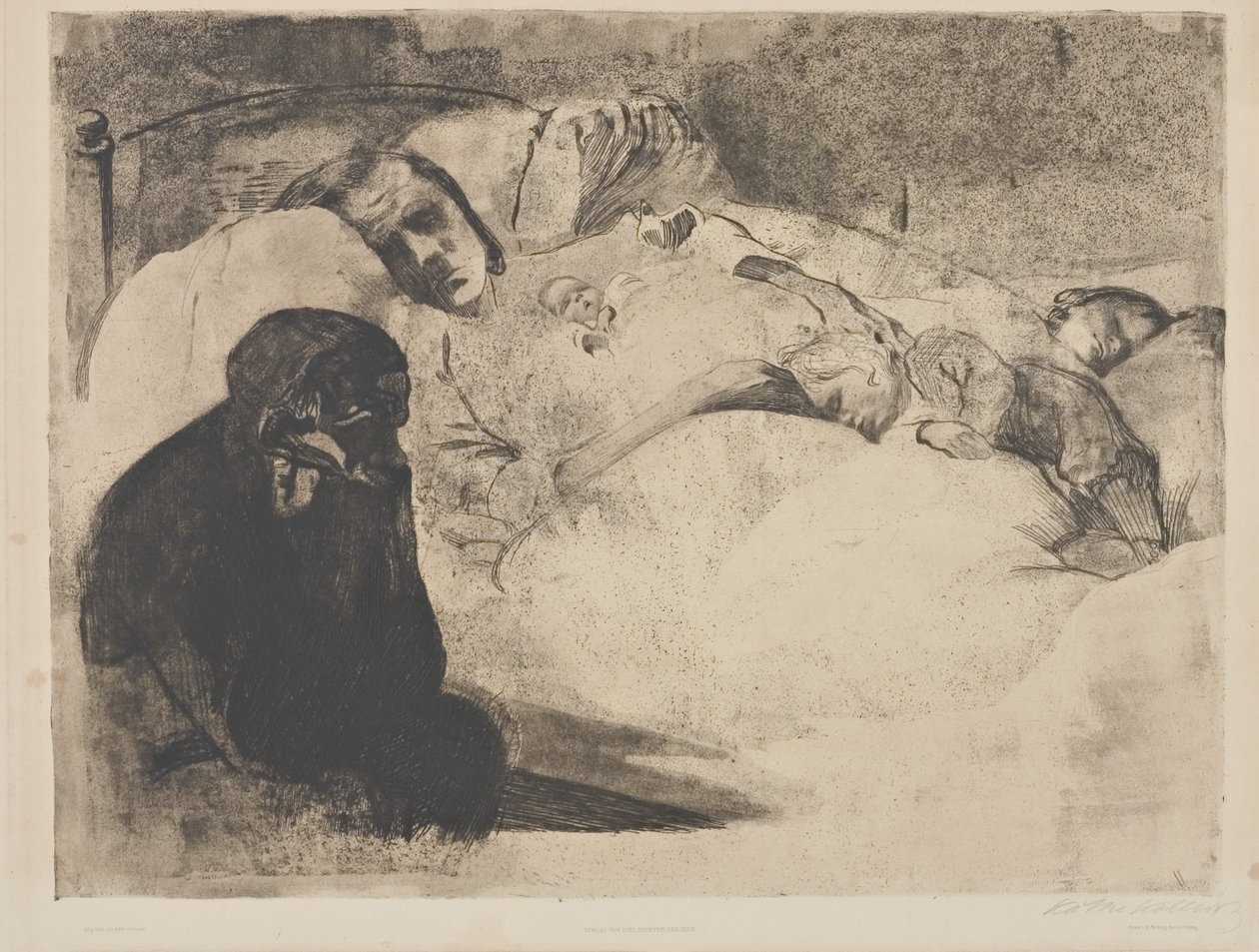 Chômage - Käthe Kollwitz