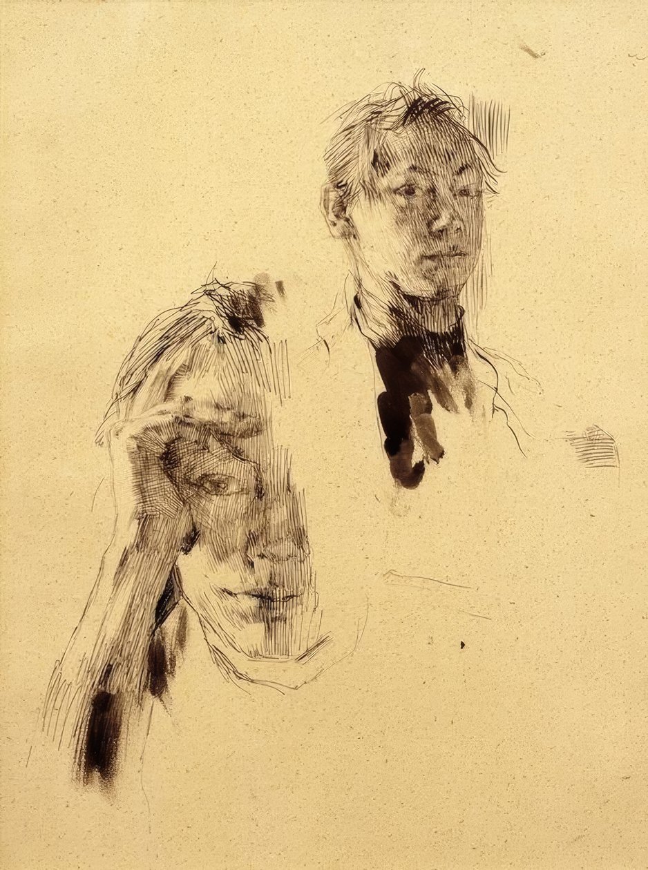 Deux autoportraits - Käthe Kollwitz