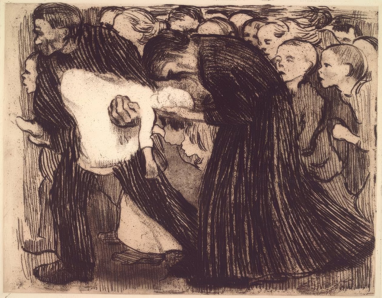 Renversé - Käthe Kollwitz
