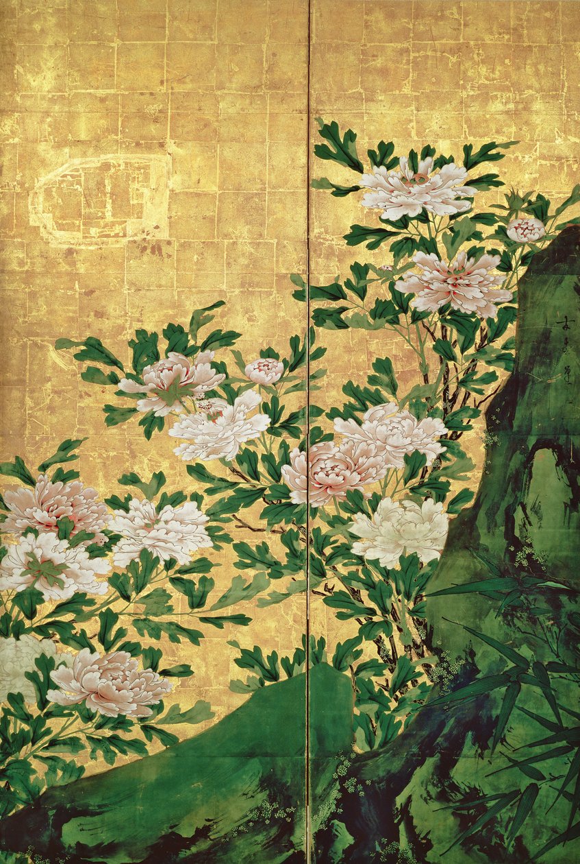 Détail de fleurs - Kaiho Yusho