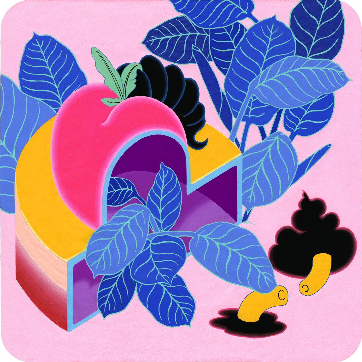 Pomme Pêche, 2019 - Kam Tsz