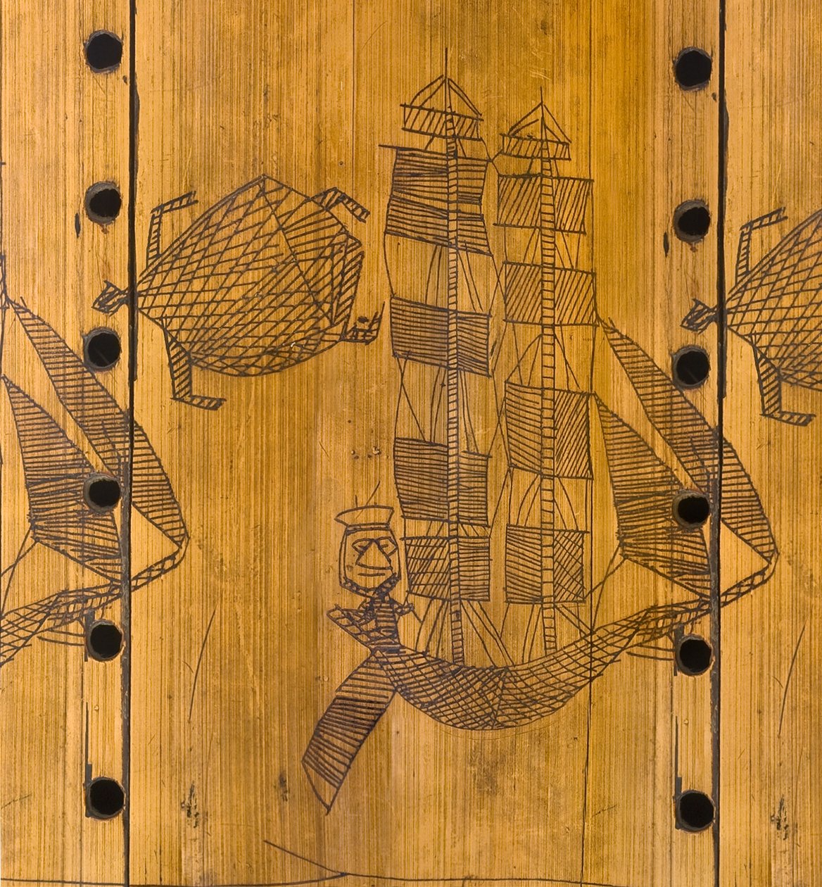 Flûte (bambou) - Kanak culture