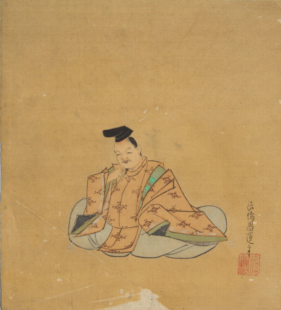 Poète immortel, XVIIe siècle - Kano Shoun