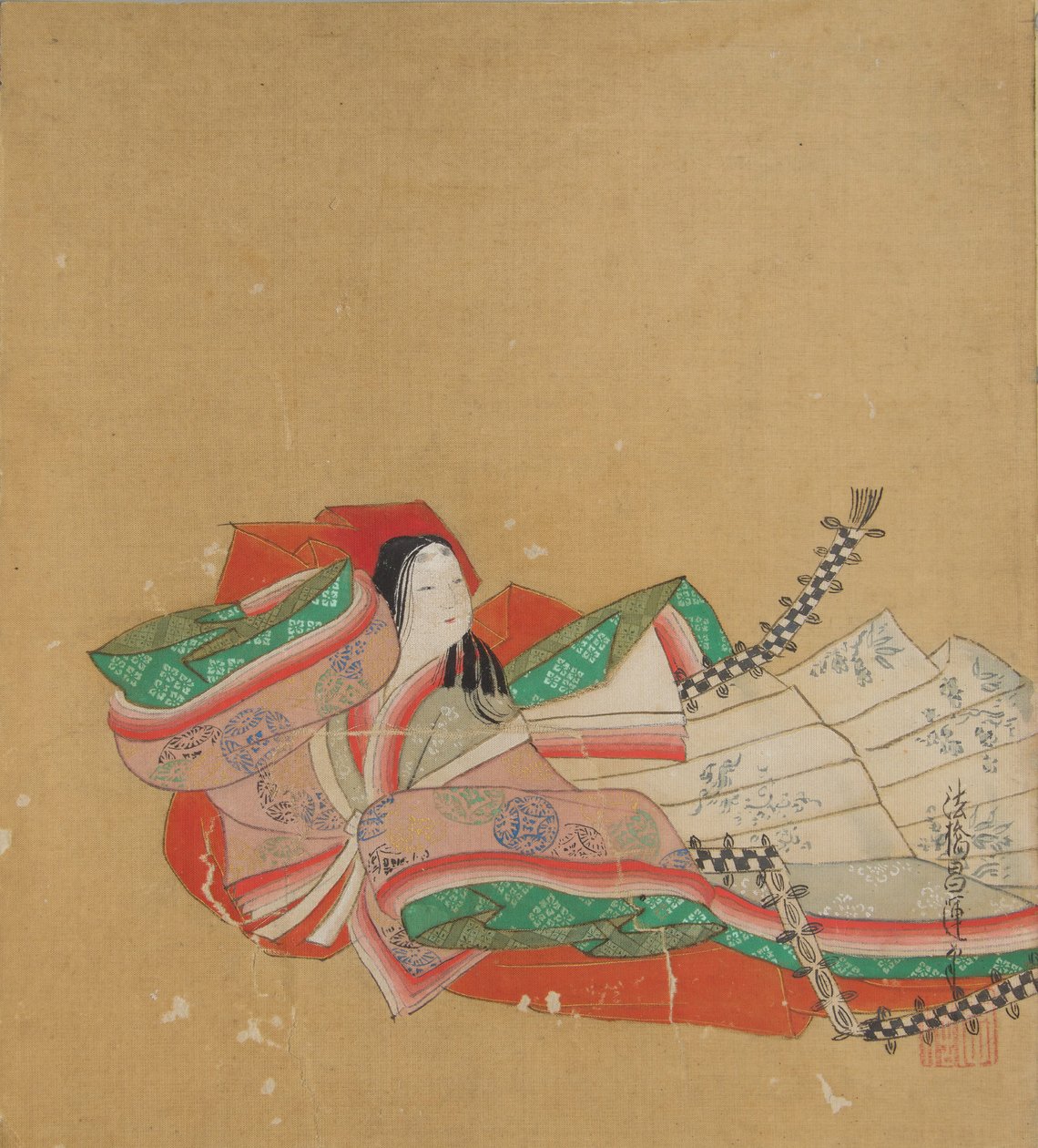 Poète immortel, 17ème siècle - Kano Shoun