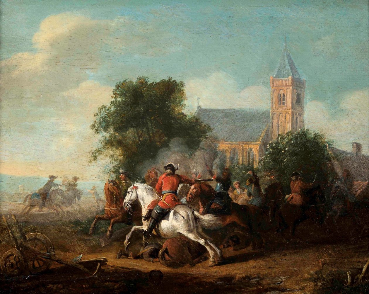 Scène de combat - Karel Breydel