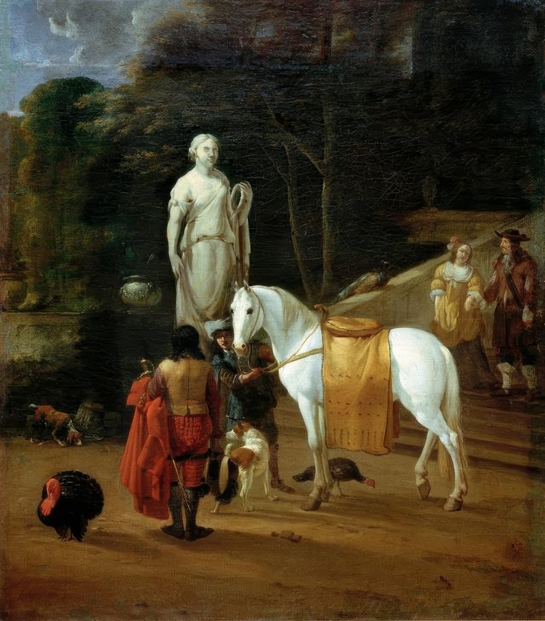 Adieu devant le palais - Karel Dujardin