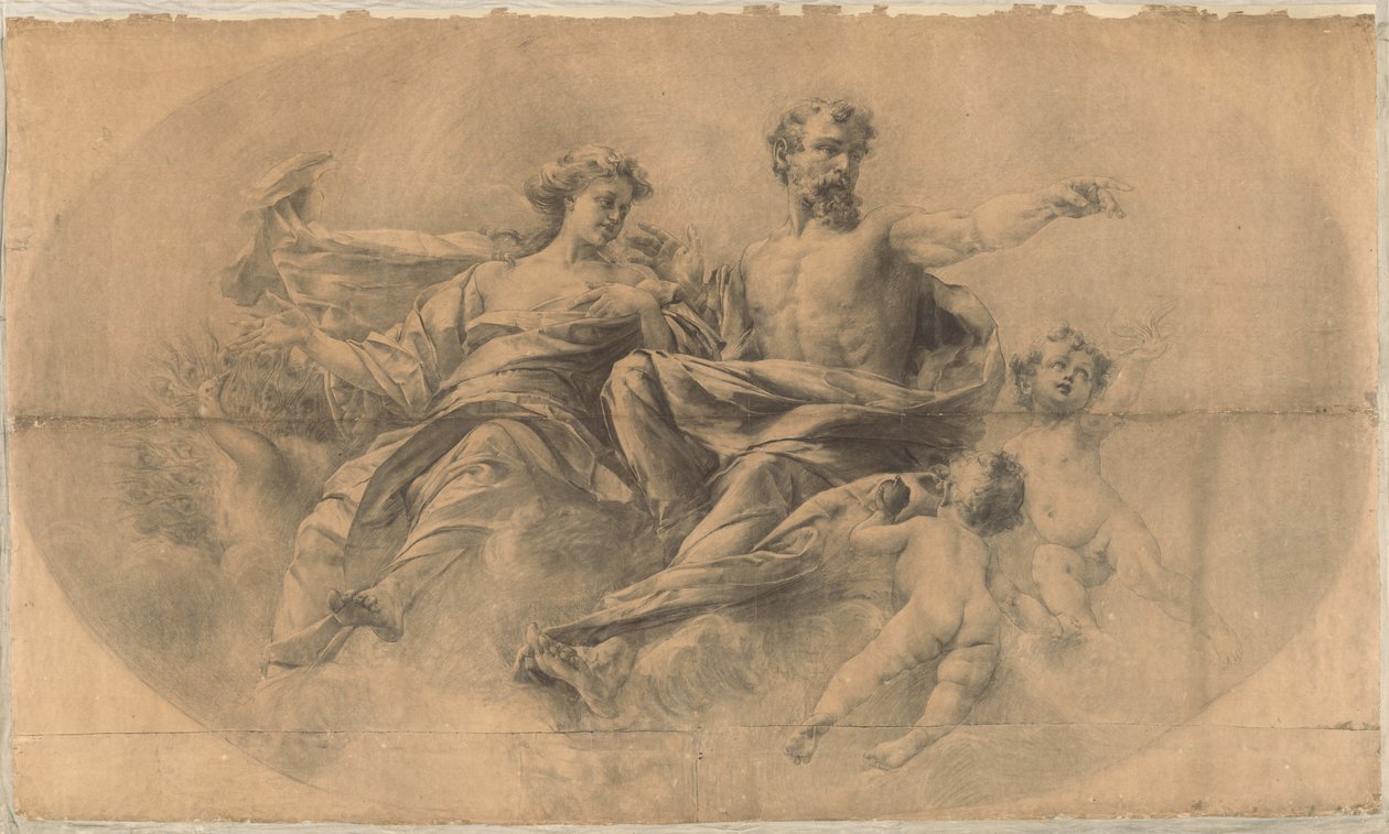 Zeus et Héra - Karel Vitezslav Masek