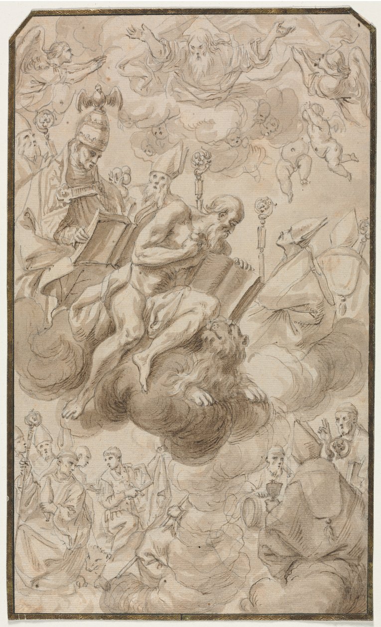 Ascension de Saint Jérôme - Karel Škréta
