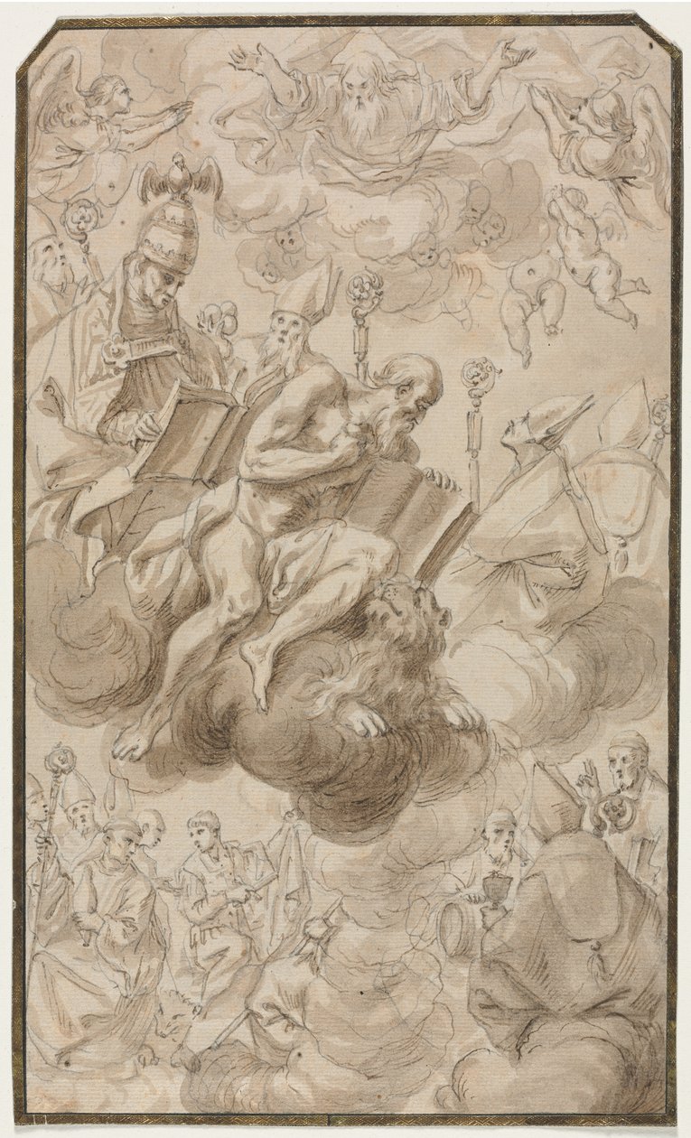 Ascension de Saint Jérôme, 1600s - Karel Škréta