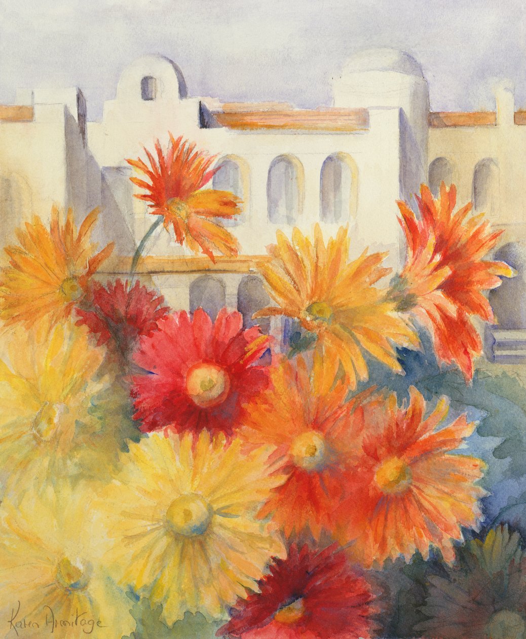 Gerberas - Karen Armitage