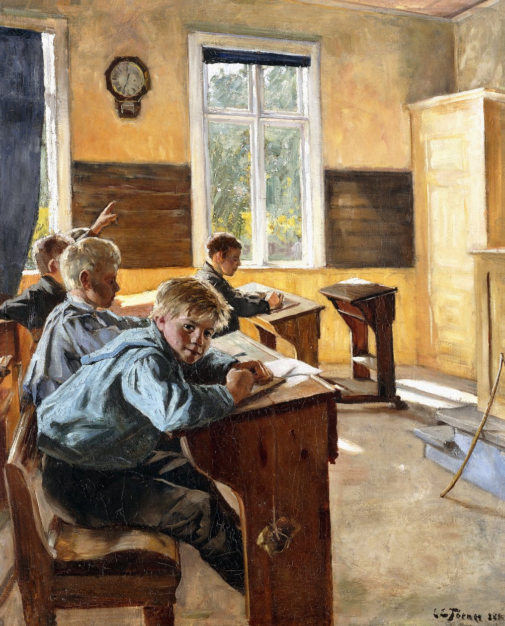 Dans la salle de classe - Karen Elizabeth Tornoe