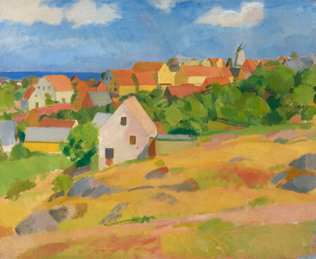 Vue sur Gudhjem - Karl Isakson