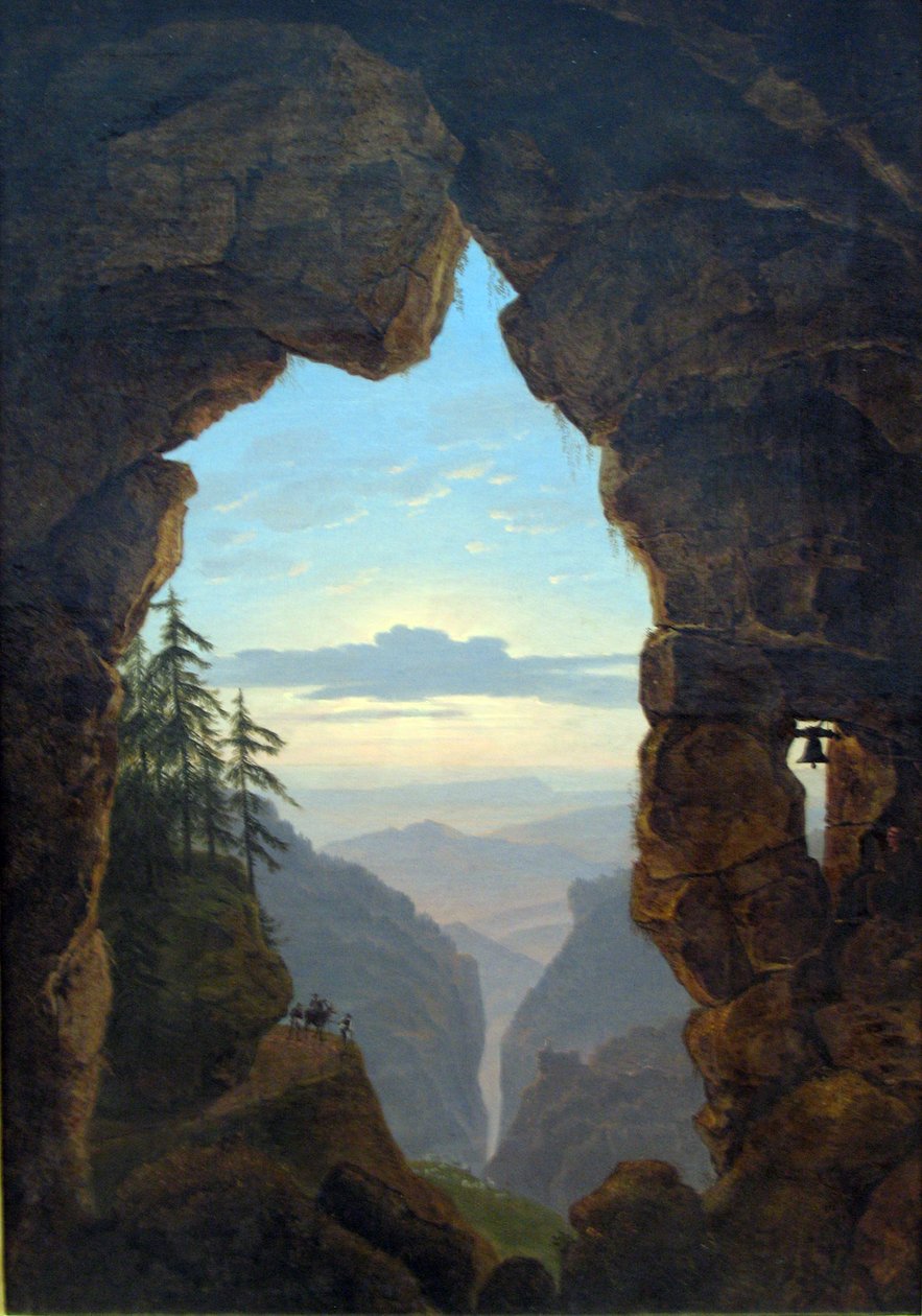 Porte de roche - Karl Friedrich Schinkel