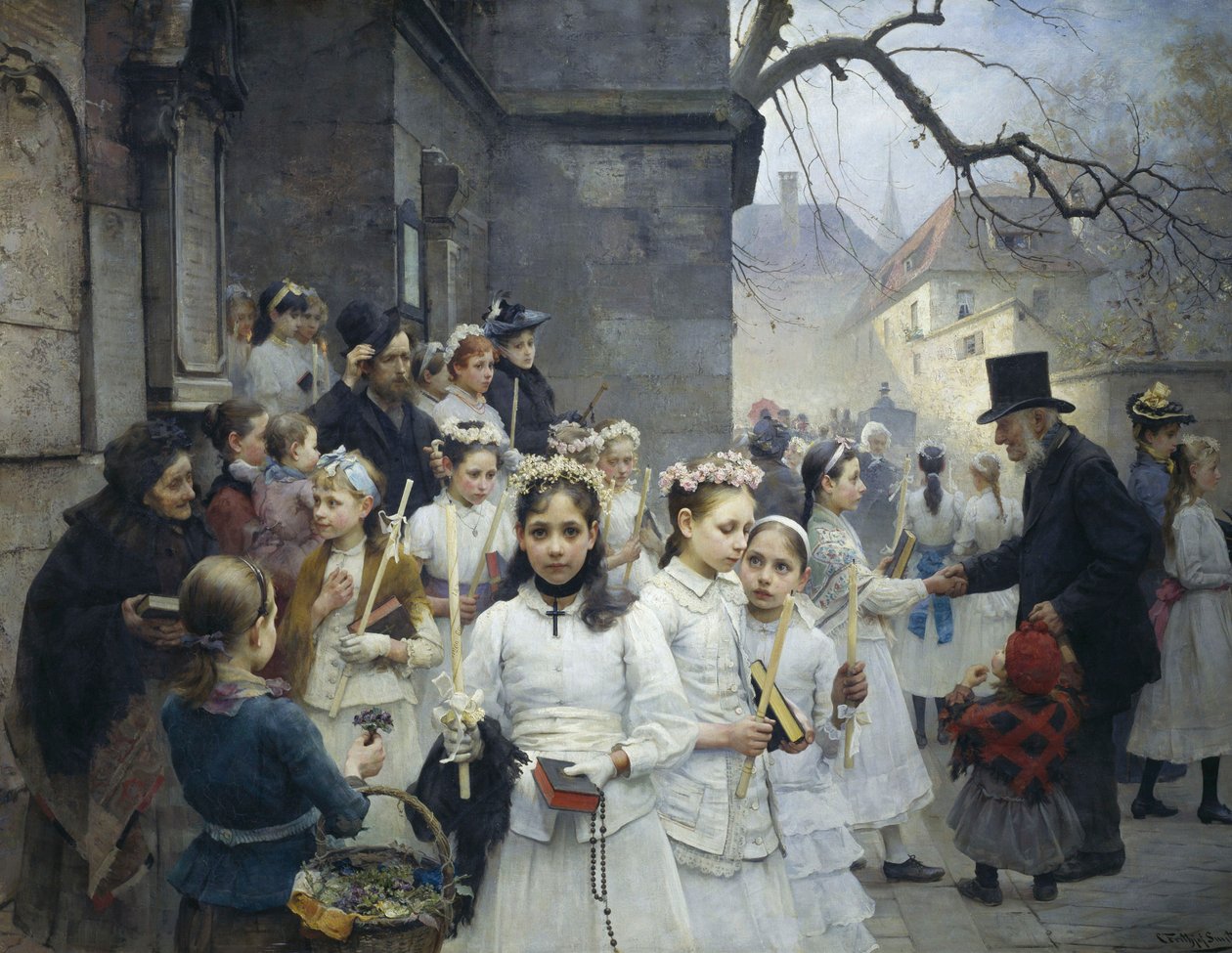 Après la première communion - Karl Frithjof Smith
