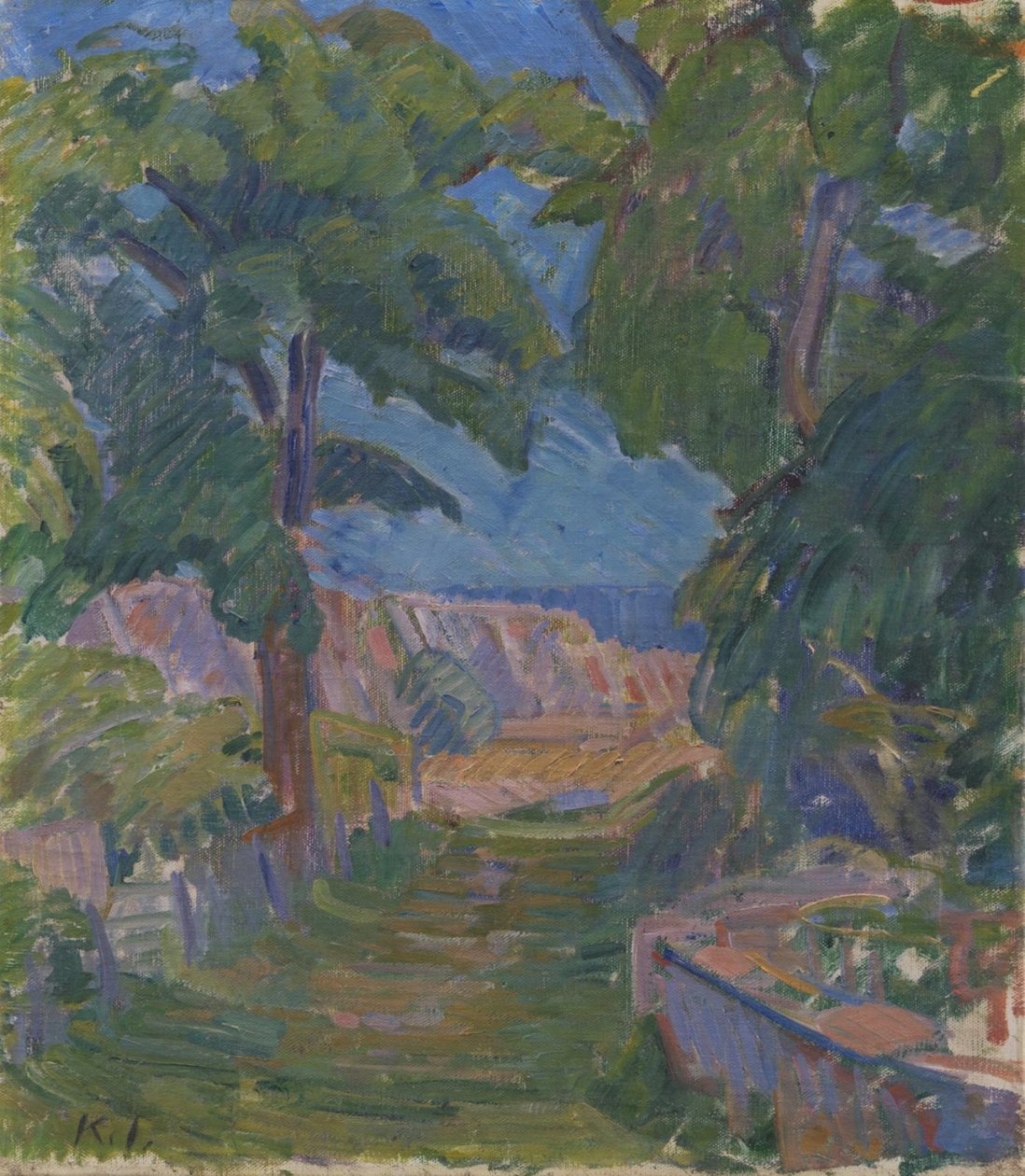 Paysage près de "Mindet" sur Christiansø - Karl Isakson