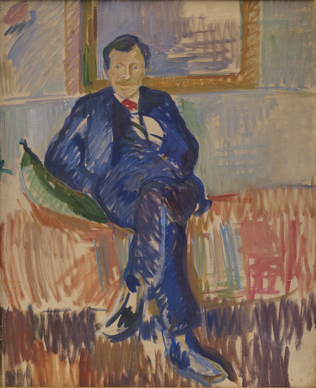 Portrait du peintre Karl Schou - Karl Isakson