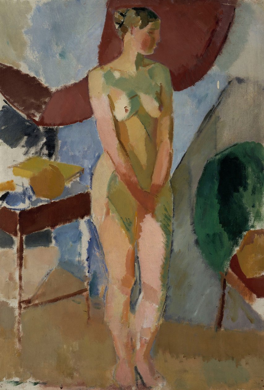 Nu féminin debout - Karl Isakson