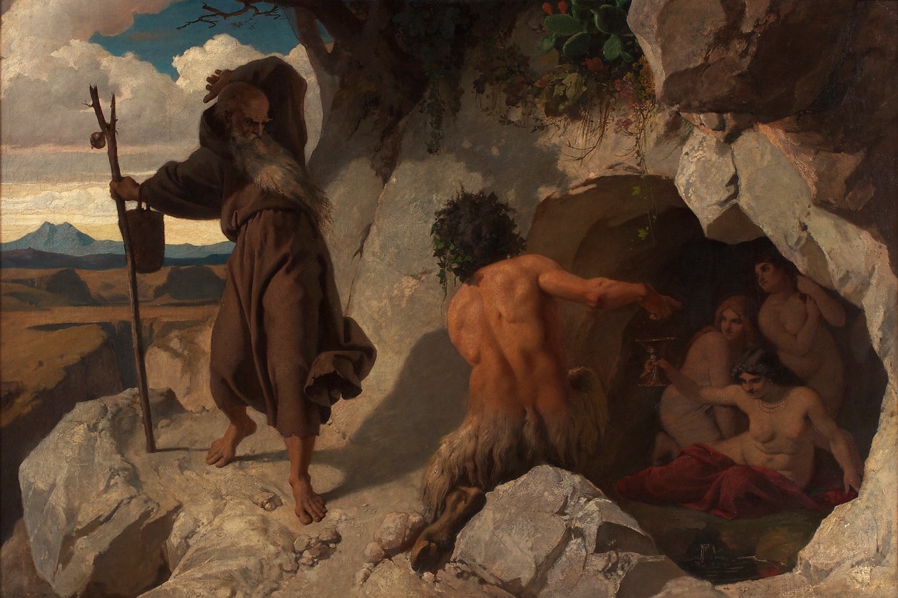 La tentation de Saint Antoine - Karl Schönbrunner