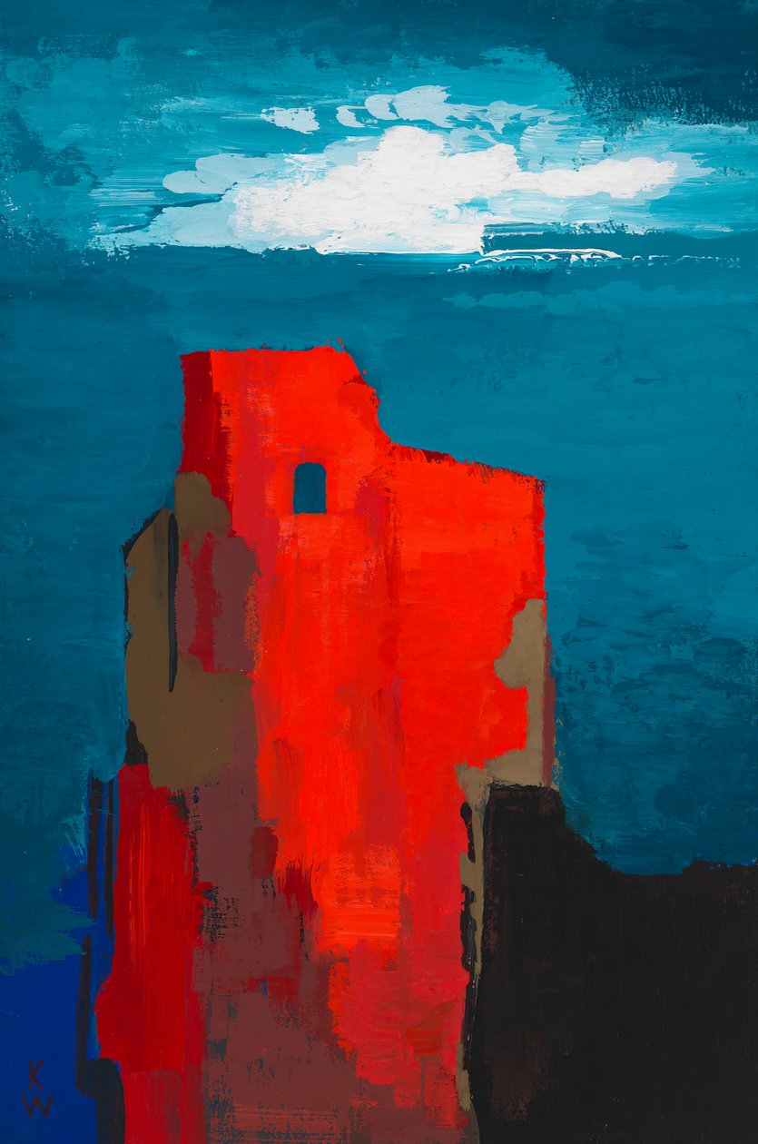 Ruines du château, vers 1943 - Karl Wiener
