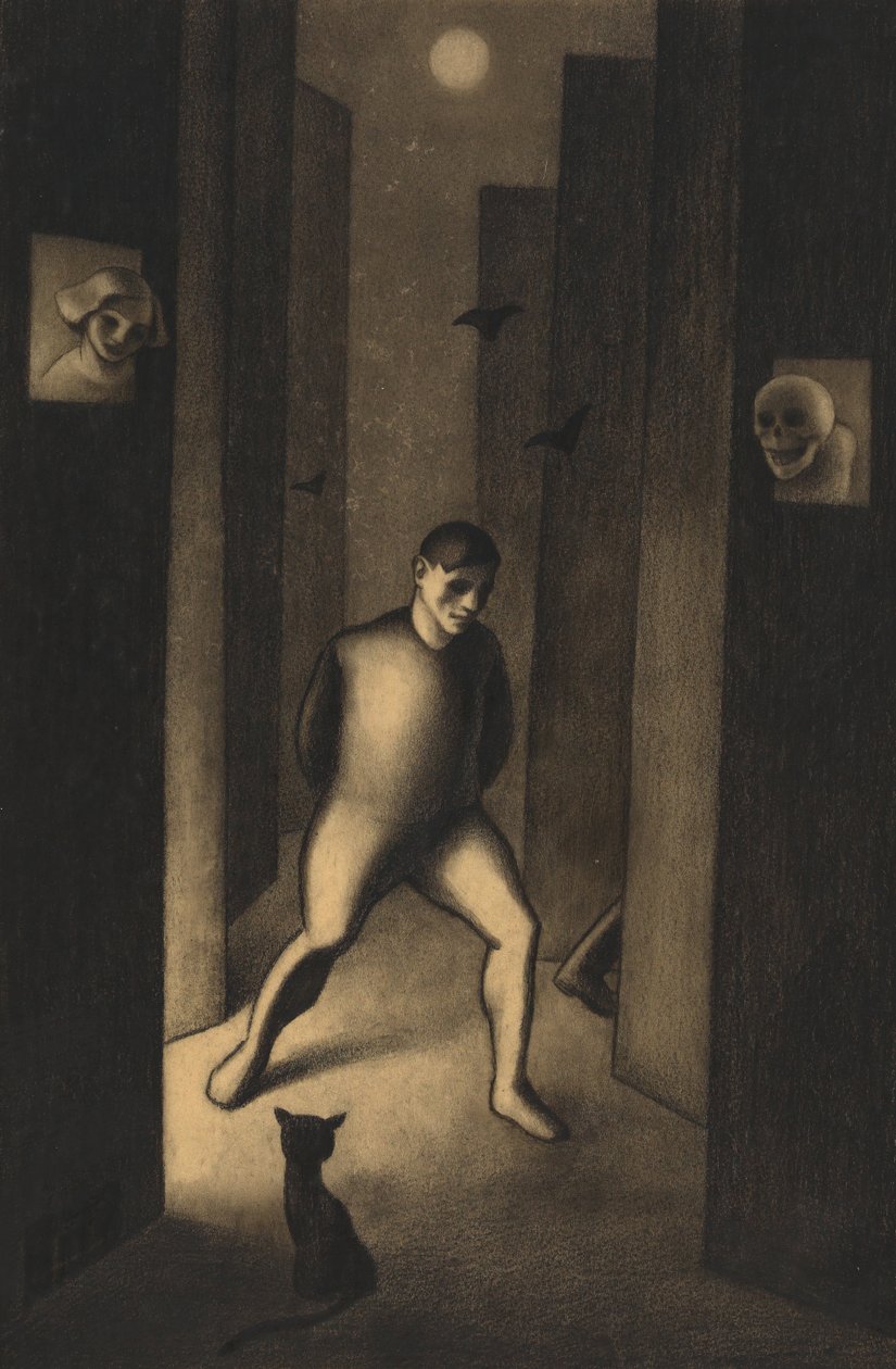 Le rêveur, vers 1929 - Karl Wiener