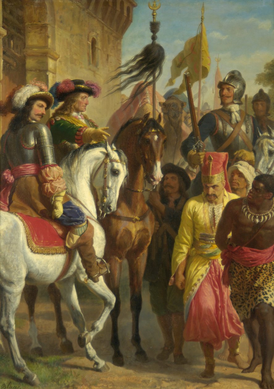 La bataille de Levenc 1664 - Karl von Blaas