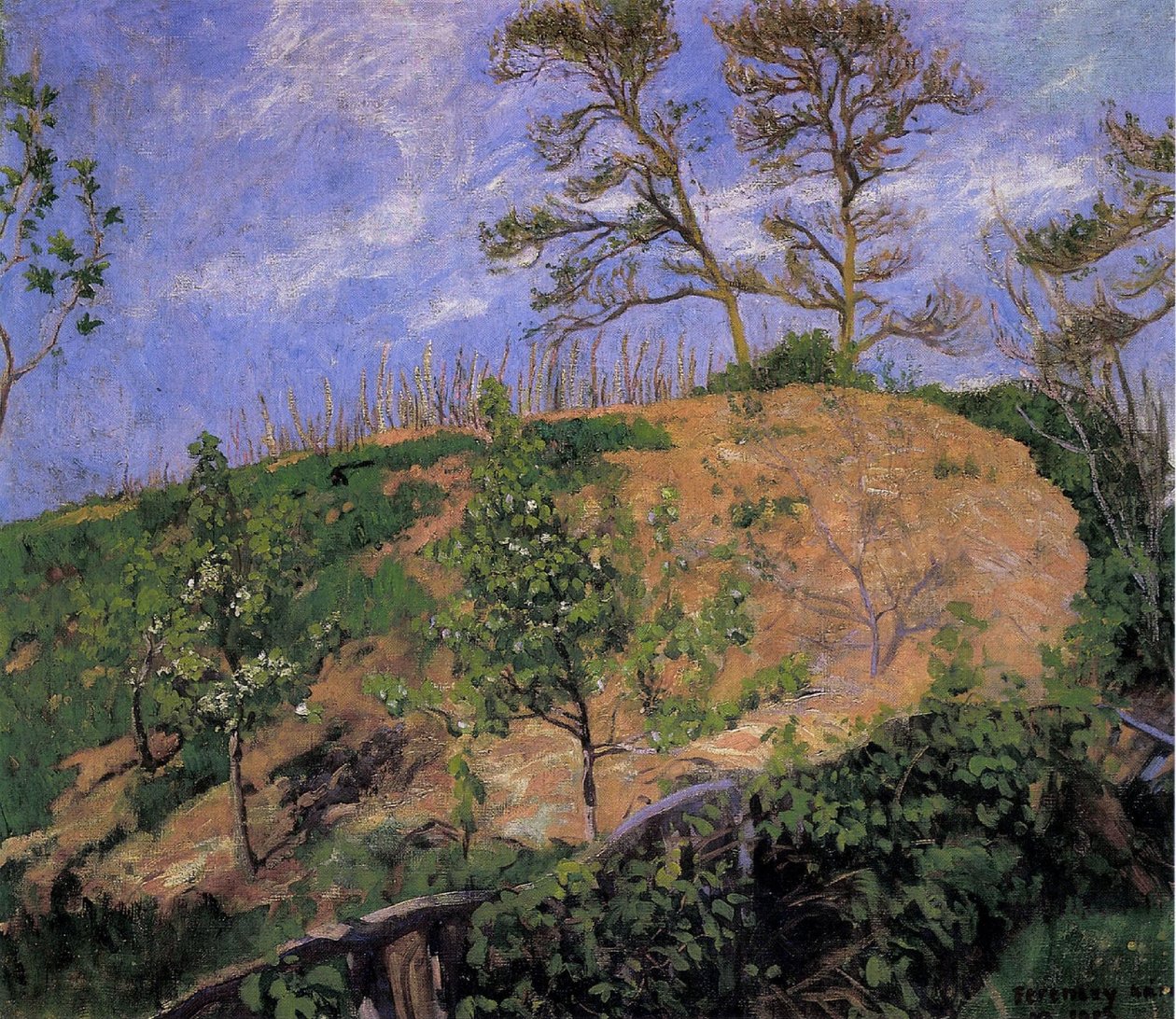 Paysage au printemps - Károly Ferenczy