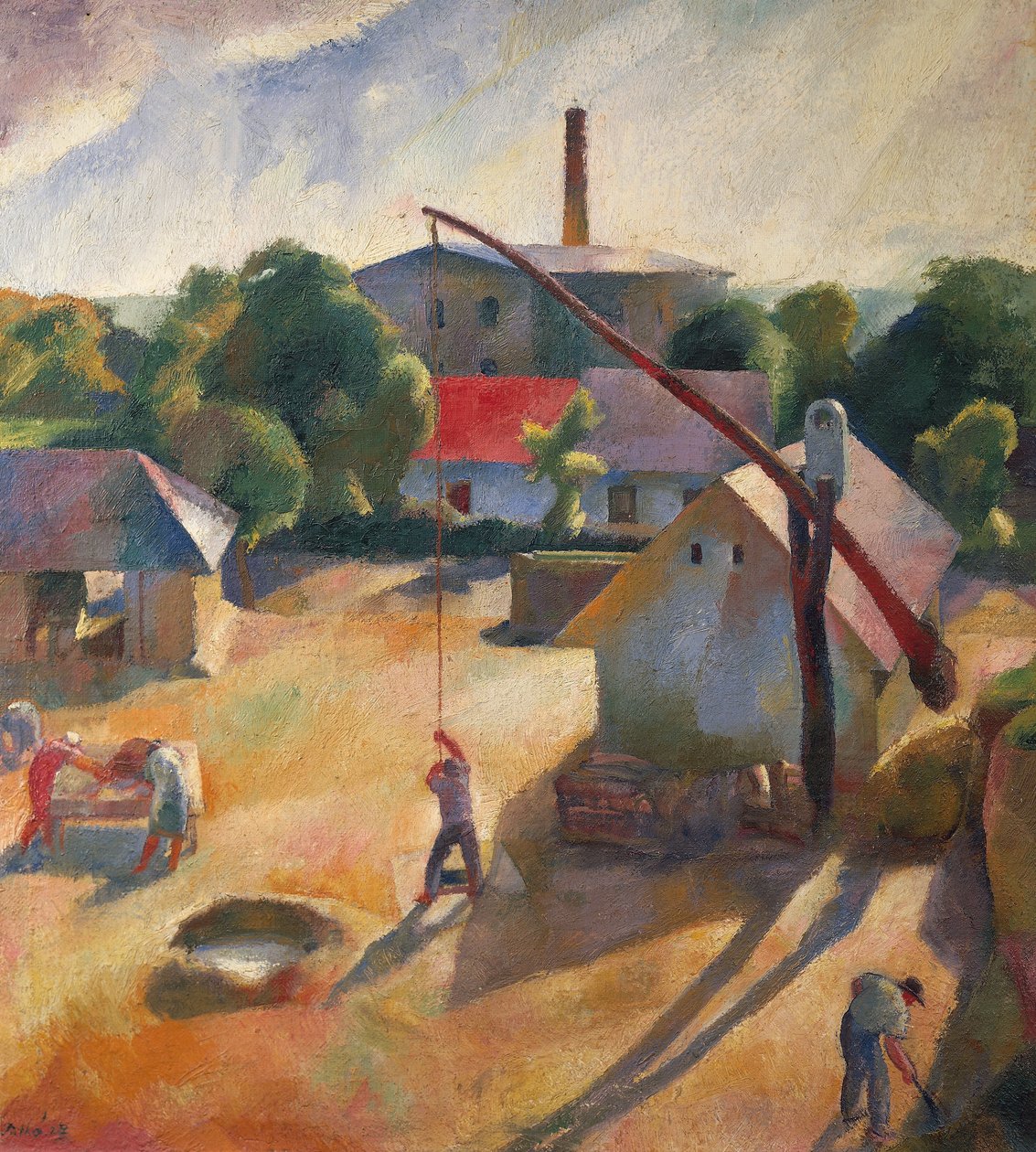 Un village paysan - Karoly Patko