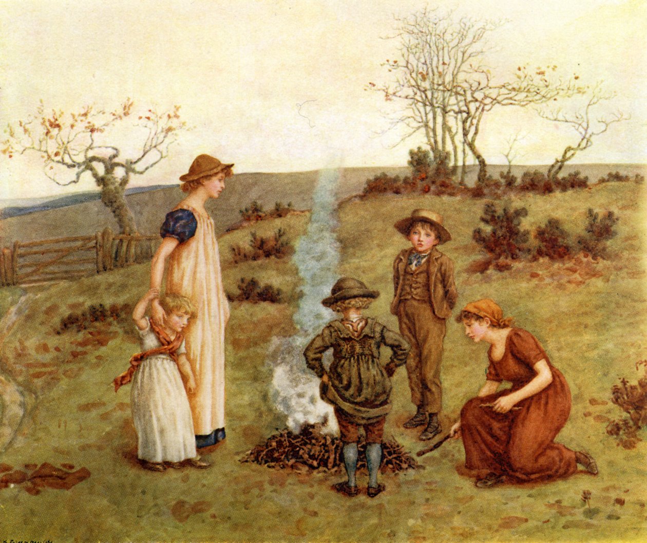 Le feu de bâton - Kate Greenaway