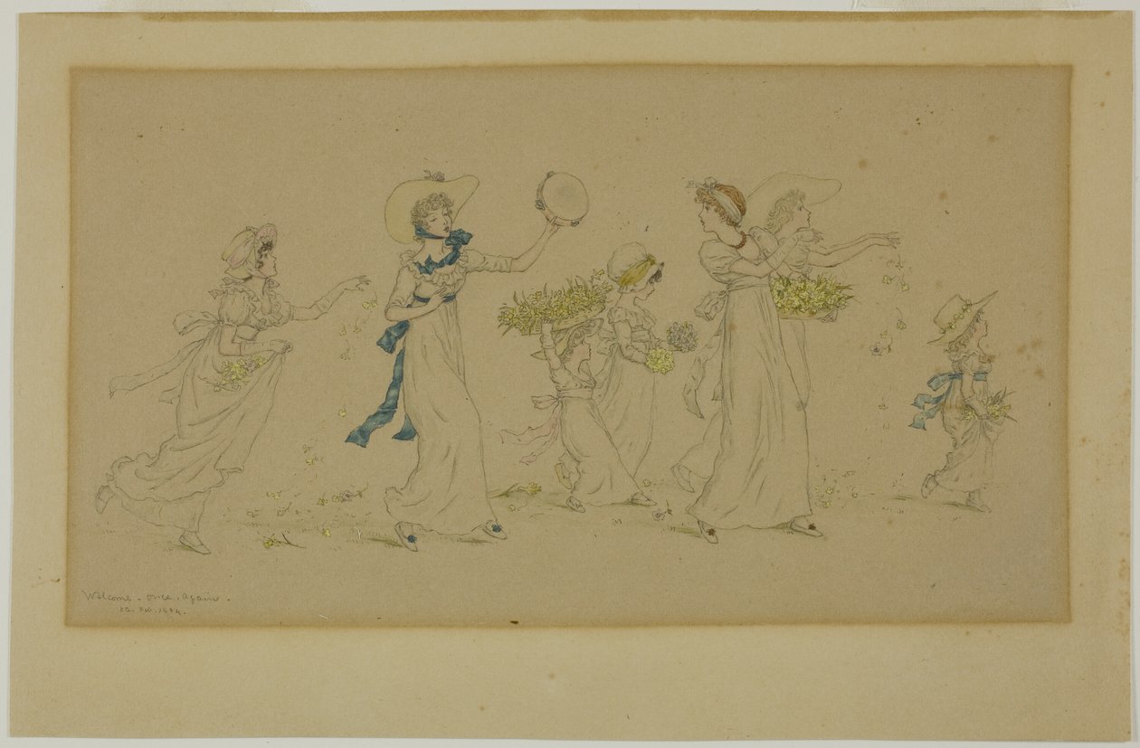 Bienvenue encore une fois - Kate Greenaway