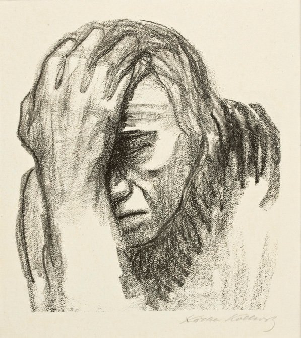 Femme pensante - Käthe Kollwitz