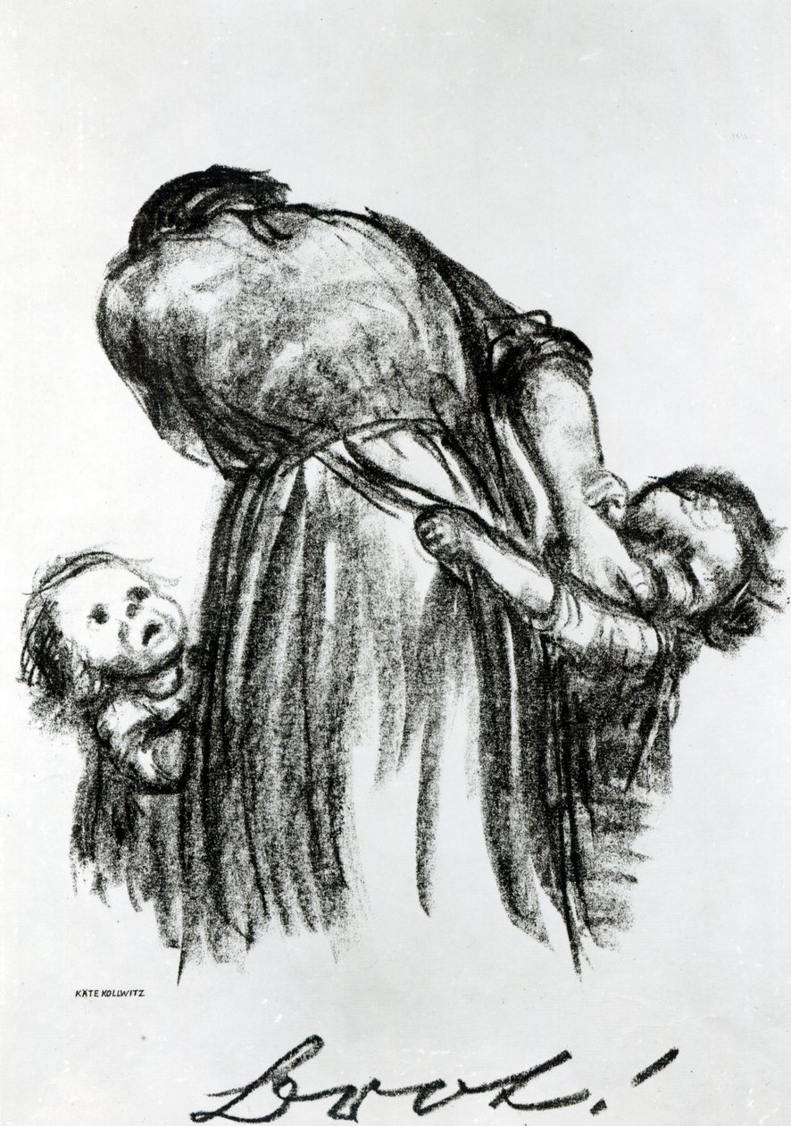 Pain!, 1924 - Käthe Kollwitz