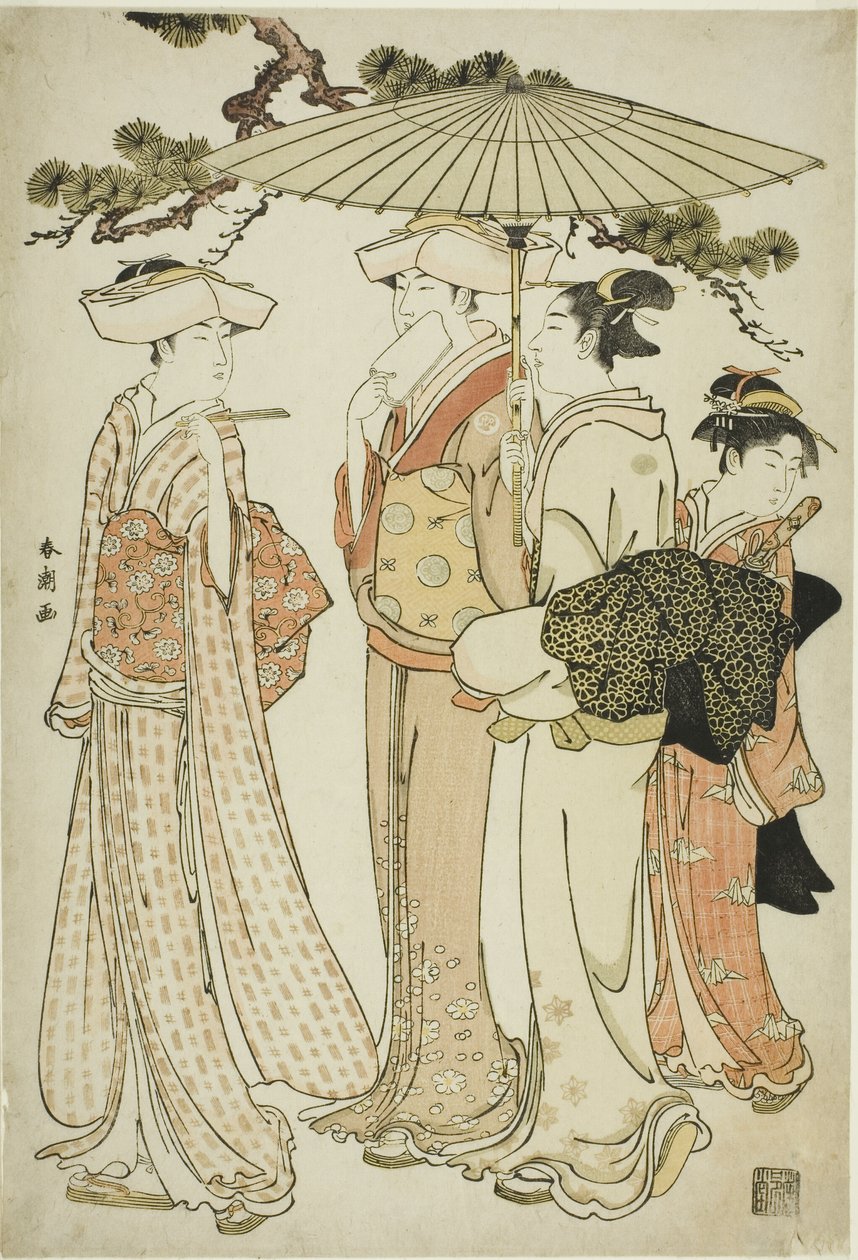 Promenade - Katsukawa Shuncho
