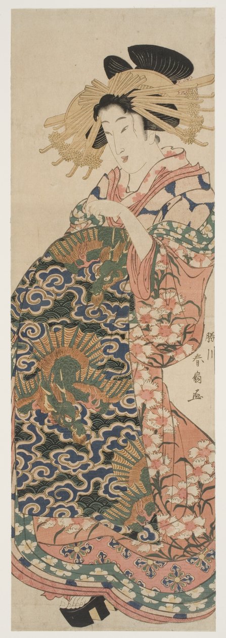 Le Dragon Obi - Katsukawa Shunzan