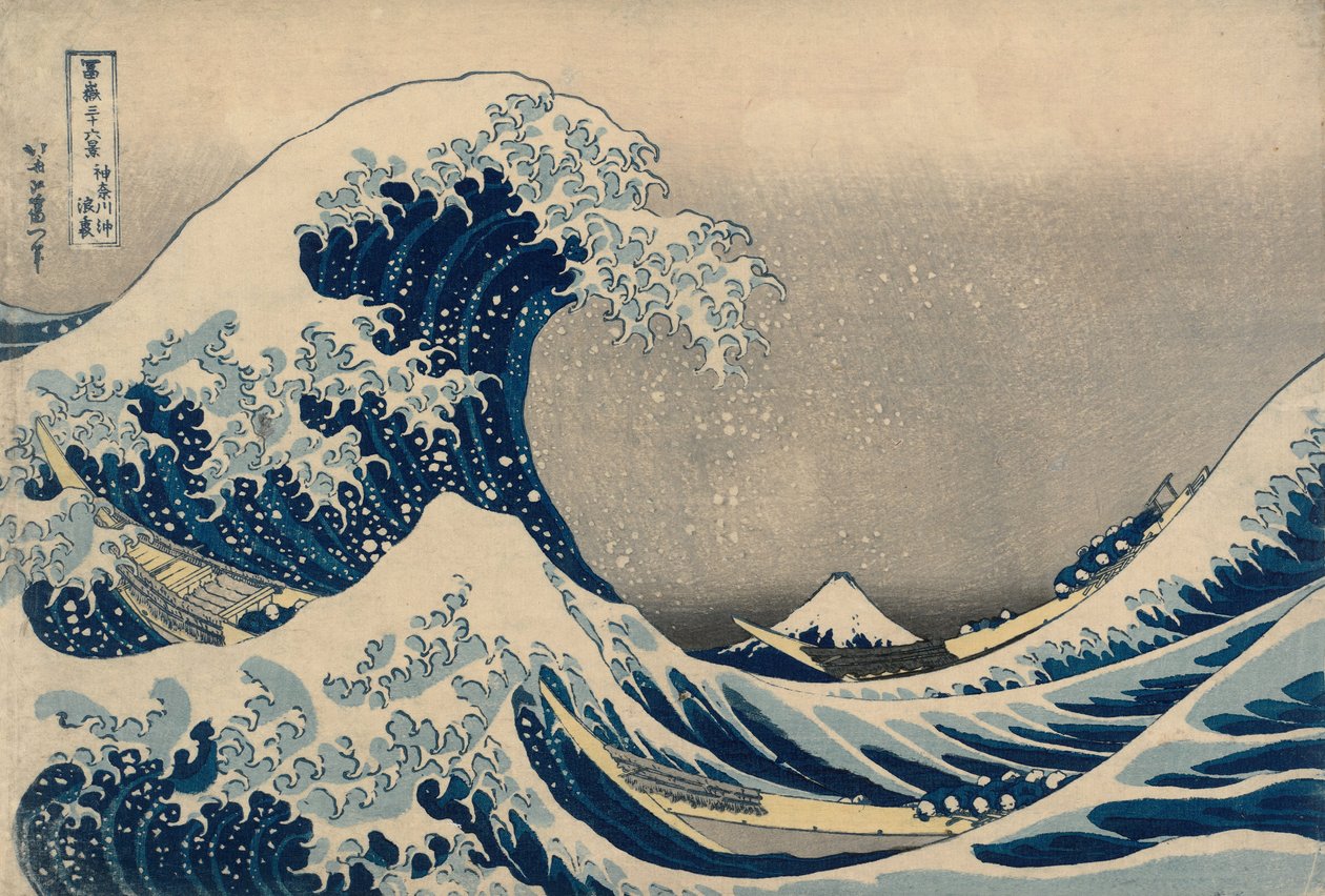 La Grande Vague - Katsushika Hokusai