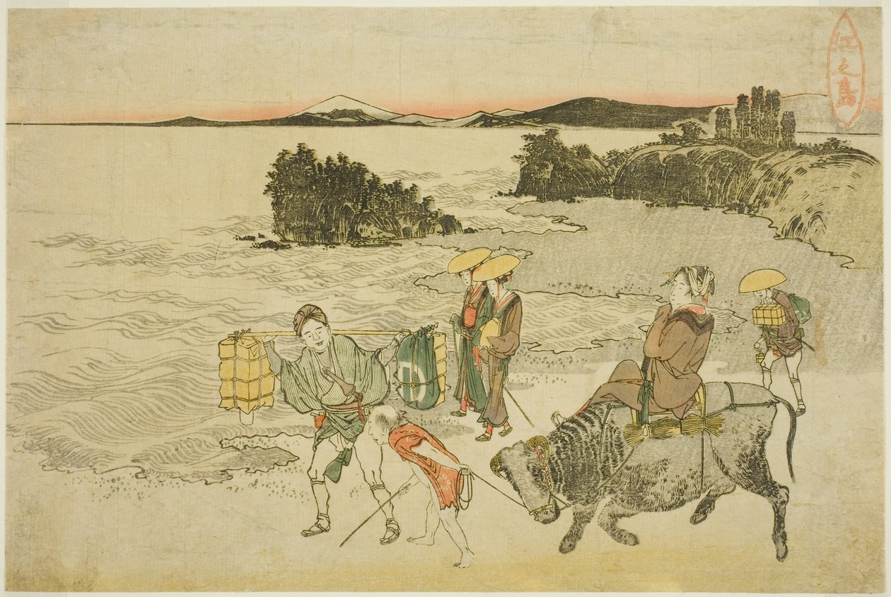 Enoshima - Katsushika Hokusai