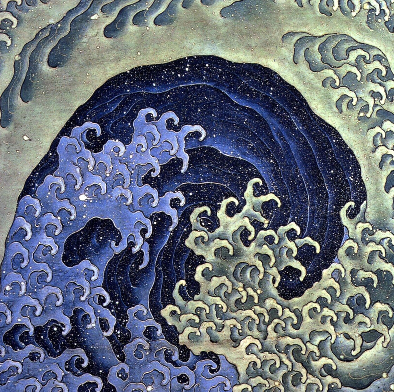 Vague Féminine - Katsushika Hokusai