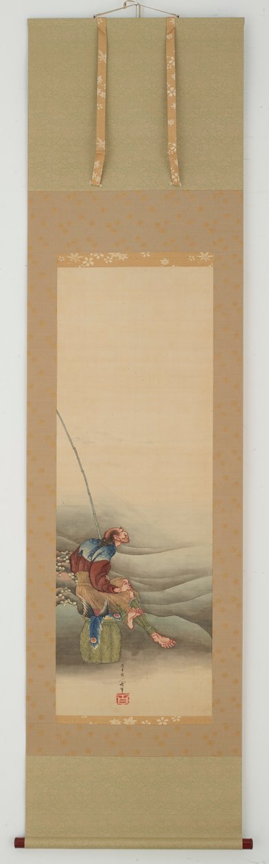 Pêcheur, période Edo - Katsushika Hokusai