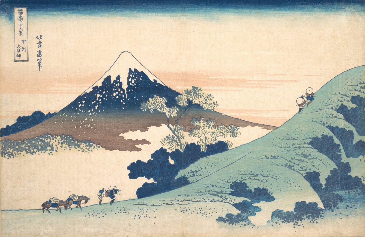 Fuji depuis le col d