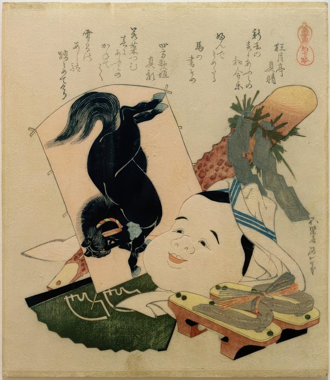 Komageta - Katsushika Hokusai