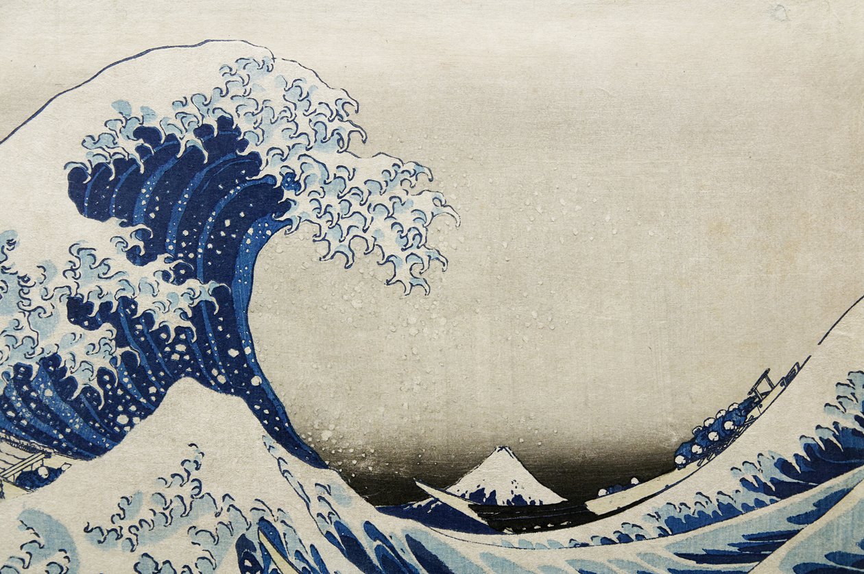 La grande vague de Kanagawa - Katsushika Hokusai